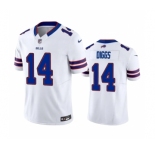 Men's Buffalo Bills #14 Stefon Diggs White 2023 F.U.S.E. Vapor Untouchable Limited Stitched Jersey