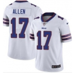 Men's Buffalo Bills #17 Josh Allen White Vapor Untouchable Limited Stitched Jersey