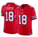 Men's Buffalo Bills #18 Amari Cooper Red 2024 F.U.S.E. Vapor Untouchable Limited Stitched Football Jersey