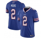 Men's Buffalo Bills #2 D.J. Moore Blue 2026 Vapor Untouchable Limited Stitched Football Jersey