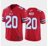 Men's Buffalo Bills #20 Moss Royal Blue Team Color Vapor Untouchable Limited Player Football Jersey