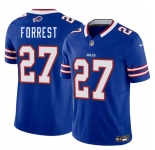 Men's Buffalo Bills #27 Darrick Forrest Blue 2025 F.U.S.E. Vapor Untouchable Limited Football Stitched Jersey