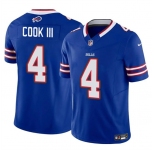 Men's Buffalo Bills #4 James Cook III Blue 2025 F.U.S.E. Vapor Untouchable Limited Football Stitched Jersey