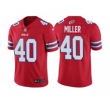 Men's Buffalo Bills #40 Von Miller Red Vapor Untouchable Limited Stitched Jersey