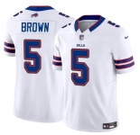 Men's Buffalo Bills #5 Anthony Brown White 2024 F.U.S.E. Vapor Untouchable Limited Football Stitched Jersey