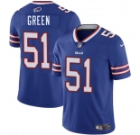 Men's Buffalo Bills #51 Kendrick Green Blue 2025 Vapor Untouchable Limited Football Stitched Jersey