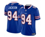 Men's Buffalo Bills #94 Landon Jackson Blue 2025 Draft F.U.S.E. Vapor Untouchable Limited Football Stitched Jersey