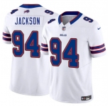 Men's Buffalo Bills #94 Maxwell Hairston White 2025 Draft F.U.S.E. Vapor Untouchable Limited Football Stitched Jersey
