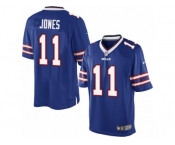Men's Nike Buffalo Bills #11 Zay Jones Limited Royal Blue Team Color NFL Jerse