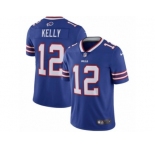 Men's Nike Buffalo Bills #12 Jim Kelly Vapor Untouchable Limited Royal Blue Team Color NFL Jersey