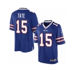 Men's Nike Buffalo Bills #15 Brandon Tate Limited Royal Blue Team Color NFL Jersey