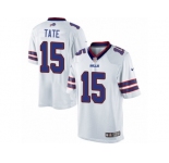 Men's Nike Buffalo Bills #15 Brandon Tate Limited White NFL Jersey