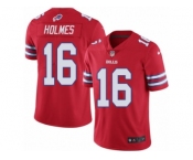 Men's Nike Buffalo Bills #16 Andre Holmes Limited Red Rush NFL Jersey