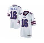 Men's Nike Buffalo Bills #16 Andre Holmes Limited White NFL Jersey