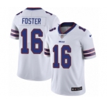 Men's Nike Buffalo Bills #16 Robert Foster White Vapor Untouchable Limited Player NFL Jersey