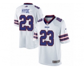 Men's Nike Buffalo Bills #23 Micah Hyde Limited White NFL Jersey