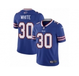 Men's Nike Buffalo Bills #30 Corey White Vapor Untouchable Limited Royal Blue Team Color NFL Jersey