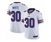 Men's Nike Buffalo Bills #30 Corey White Vapor Untouchable Limited White NFL Jersey