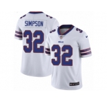Men's Nike Buffalo Bills #32 O. J. Simpson Vapor Untouchable Limited White NFL Jersey
