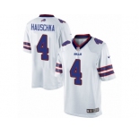 Men's Nike Buffalo Bills #4 Stephen Hauschka Limited White NFL Jersey