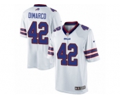 Men's Nike Buffalo Bills #42 Patrick DiMarco Limited White NFL Jersey