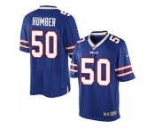 Men's Nike Buffalo Bills #50 Ramon Humber Limited Royal Blue Team Color NFL Jersey