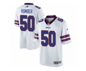 Men's Nike Buffalo Bills #50 Ramon Humber Limited White NFL Jersey