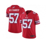 Men's Nike Buffalo Bills #57 Lorenzo Alexander Limited Red Rush NFL Jersey