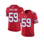 Men's Nike Buffalo Bills #59 Reggie Ragland Limited Red Rush NFL Jersey