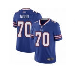 Men's Nike Buffalo Bills #70 Eric Wood Vapor Untouchable Limited Royal Blue Team Color NFL Jersey