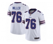 Men's Nike Buffalo Bills #76 John Miller Vapor Untouchable Limited White NFL Jersey
