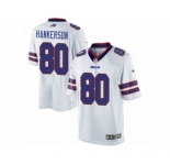 Men's Nike Buffalo Bills #80 Leonard Hankerson Limited White NFL Jersey