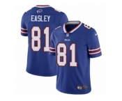 Men's Nike Buffalo Bills #81 Marcus Easley Vapor Untouchable Limited Royal Blue Team Color NFL Jersey