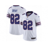 Men's Nike Buffalo Bills #82 Jim Dray Vapor Untouchable Limited White NFL Jersey
