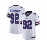 Men's Nike Buffalo Bills #92 Adolphus Washington Vapor Untouchable Limited White NFL Jersey