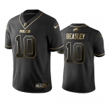 Nike Bills #10 Cole Beasley Black Golden Limited Edition Stitched NFL Jersey
