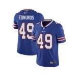 Nike Buffalo Bills #49 Tremaine Edmunds Royal Blue Team Color Men Stitched NFL Vapor Untouchable Limited Jersey
