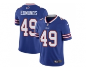 Nike Buffalo Bills #49 Tremaine Edmunds Royal Blue Team Color Men Stitched NFL Vapor Untouchable Limited Jersey