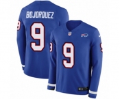 Nike Buffalo Bills #9 Corey Bojorquez Limited Royal Blue Therma Long Sleeve NFL Jersey