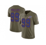 Nike Buffalo Bills #99 Harrison Phillips Olive Men Stitched NFL Limited 2017 Salute To Service Jersey