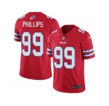 Nike Buffalo Bills #99 Harrison Phillips Red Men Stitched NFL Limited Rush Jersey