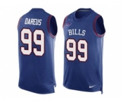 Nike Buffalo Bills #99 Marcell Dareus Royal Blue Team Color Men's Stitched NFL Limited Tank Top Jersey