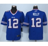 nike nfl jerseys buffalo bills #12 jim kelly blue[nike Limited]