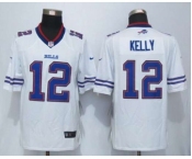 nike nfl jerseys buffalo bills #12 jim kelly white[nike Limited]