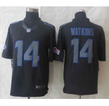 nike nfl jerseys buffalo bills #14 watkins black[nike impact limited][watkins]