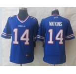 nike nfl jerseys buffalo bills #14 watkins blue[nike limited][watkins]