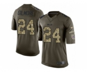 nike nfl jerseys buffalo bills #24 gilmore army green[nike Limited Salute To Service]