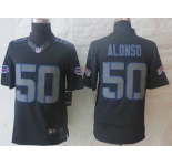 nike nfl jerseys buffalo bills #50 alonso black[nike impact limited][alonso]