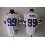 nike nfl jerseys buffalo bills #99 dareus white[nike limited]