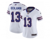 Women Nike Buffalo Bills #13 Kelvin Benjamin White Vapor Untouchable Limited Player NFL Jersey